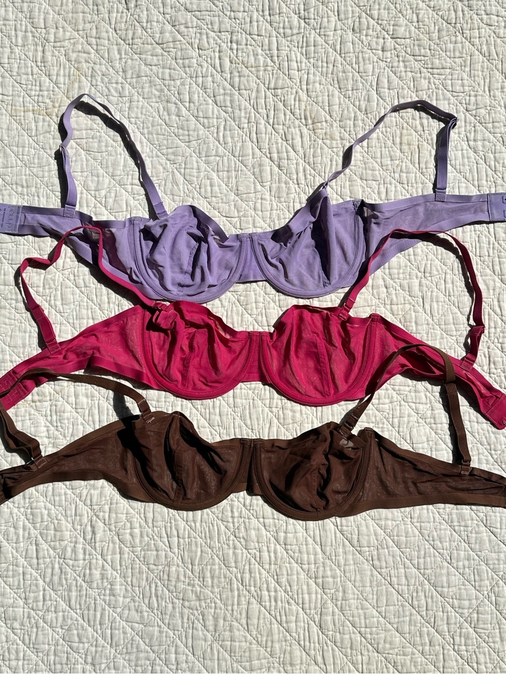 Bundle of CUUP Bras - Mesh Balconette